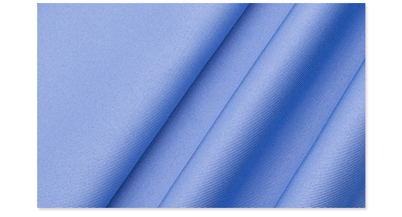 精密纺双面卡医护面料蓝色
