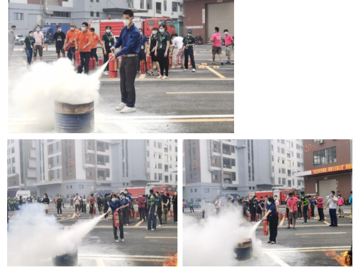 OD体育医纺消防演练